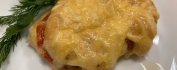 Эскалоп под шубкой с  сыром