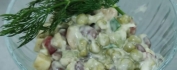 Салат "Петровский" с копченой курицей