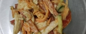 Мой Вкусный с курицей, помидорами ,огурцами и морковкой по-корейски