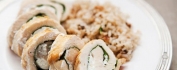 Рулет из куриной грудки (цена за выход 100г)