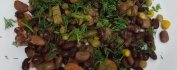 Фасоль с овощами