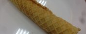 Вафельная трубочка со сгущенкой
