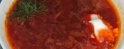 Борщ со сметаной- в ланчи 290, 315