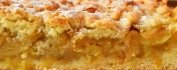 Песочный пирог с яблоками