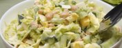 Салат "Нур" с  курицей, огурцом, пекинкой, фасолью  и яйцом